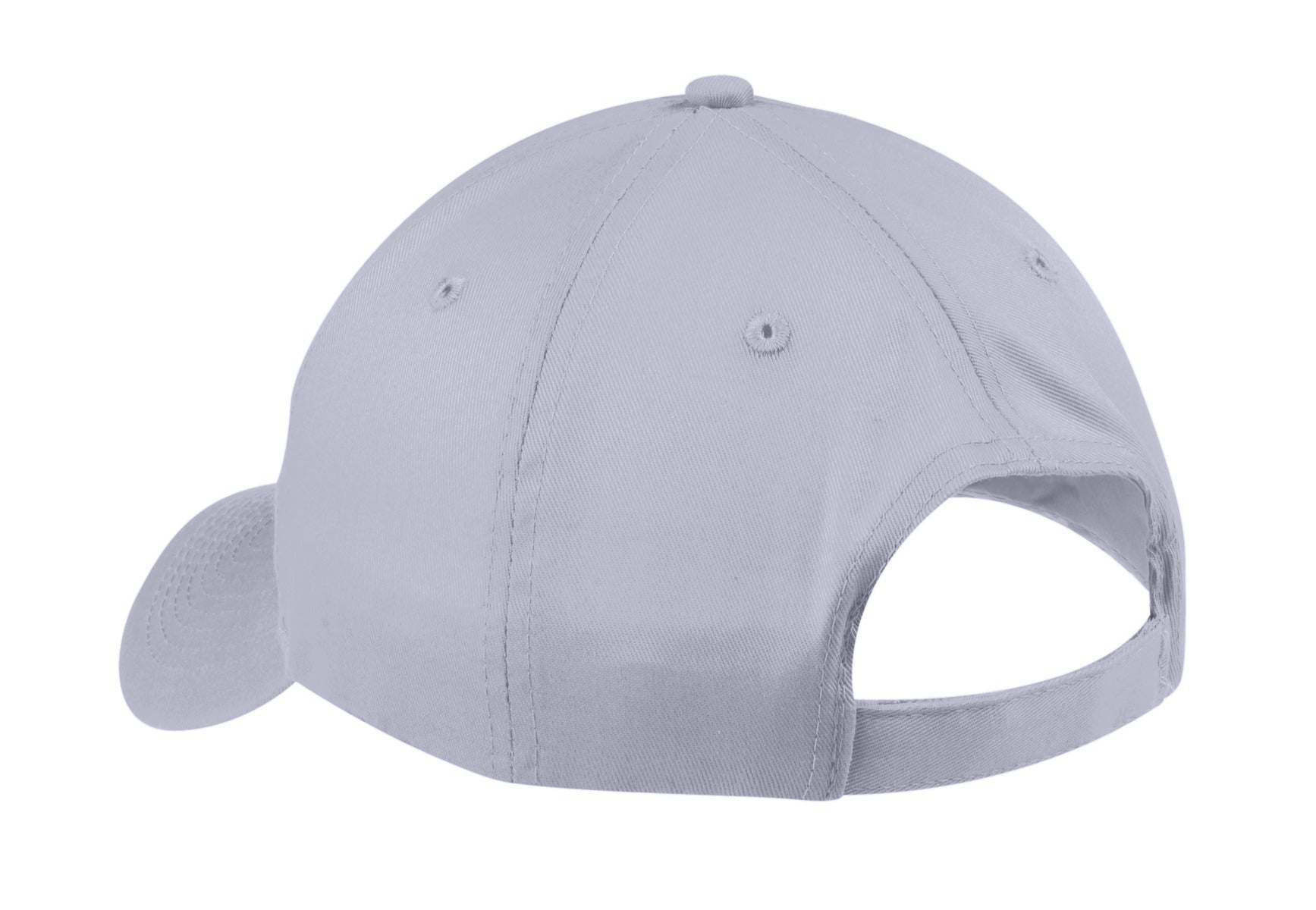 Port Authority Six-Panel Twill Cap - Silver
