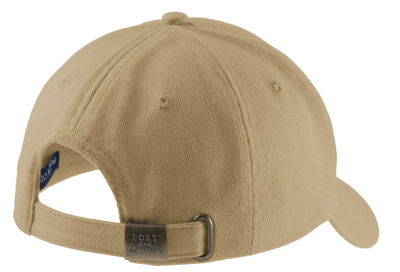 Port Authority Brushed Twill Cap - Khaki