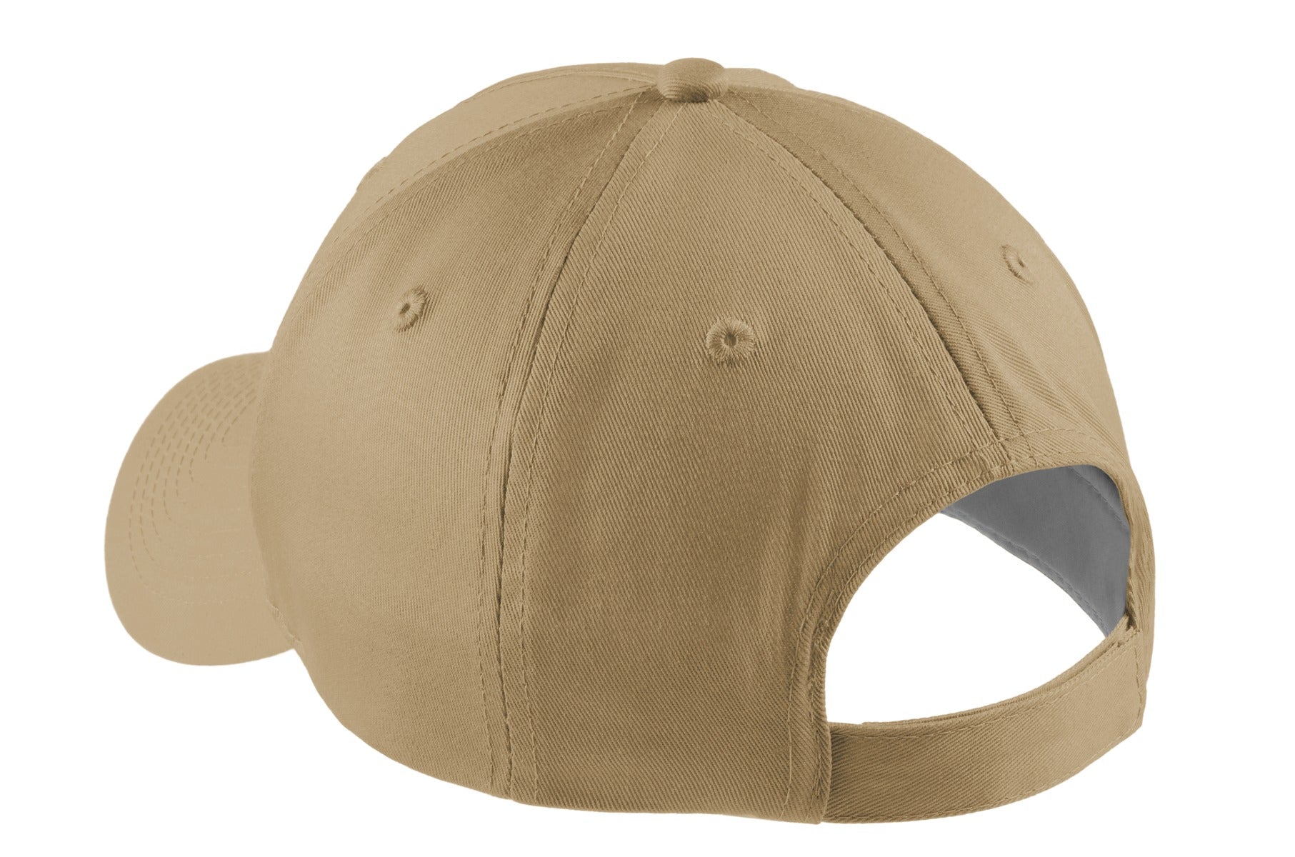 Port Authority Five-Panel Twill Cap - Khaki