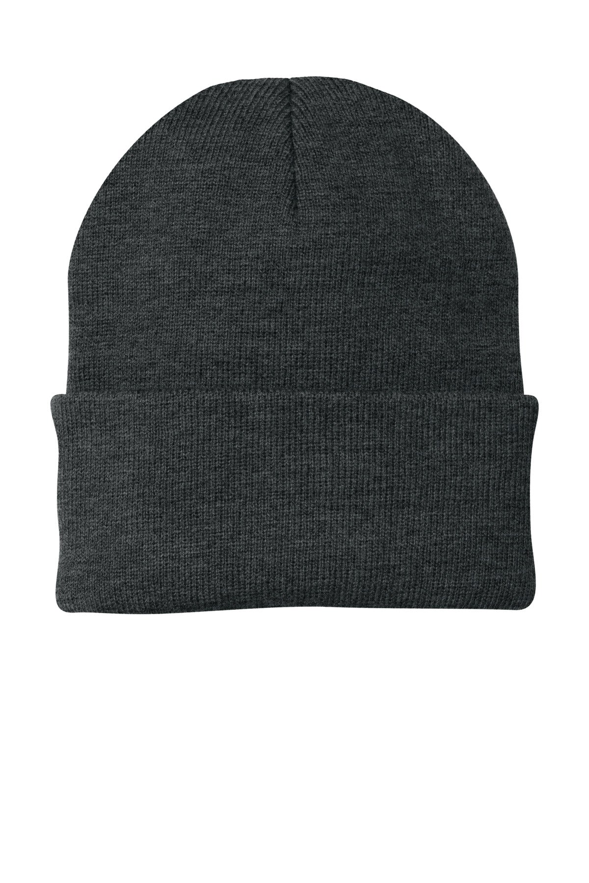 Port Authority Knit Cap - Charcoal Heather