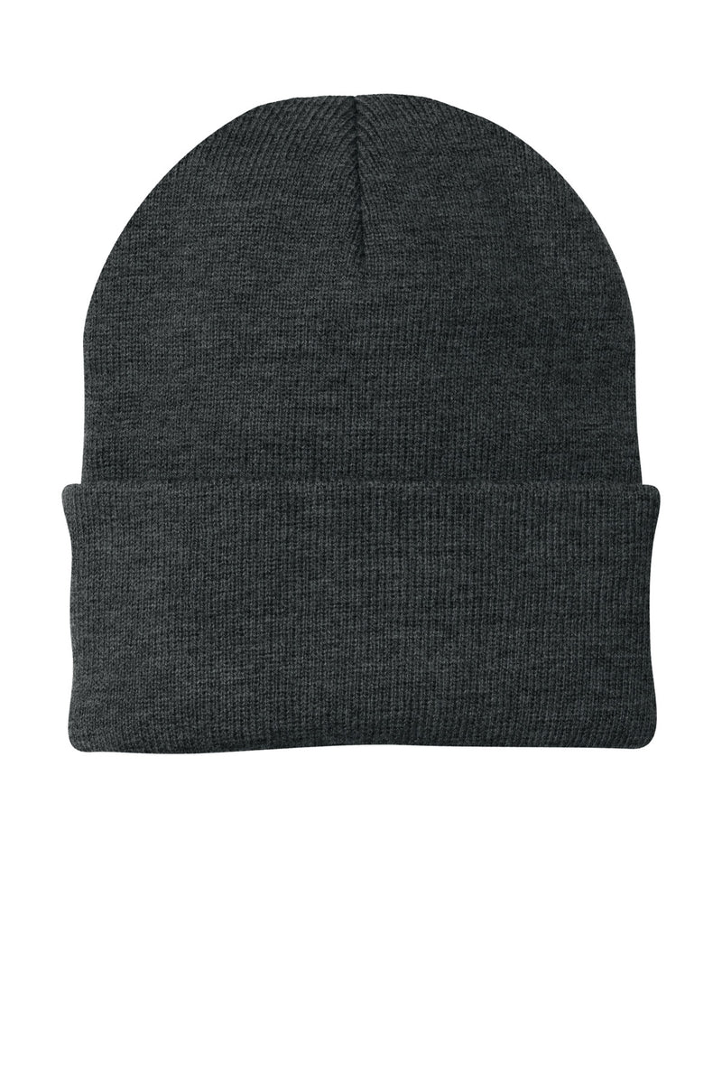 Port Authority Knit Cap - Charcoal Heather