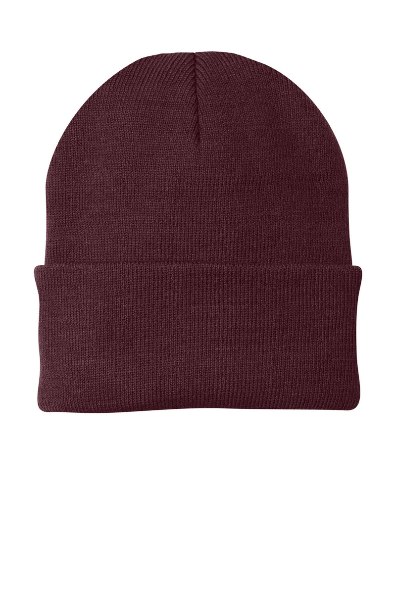 Port Authority Knit Cap - Maroon