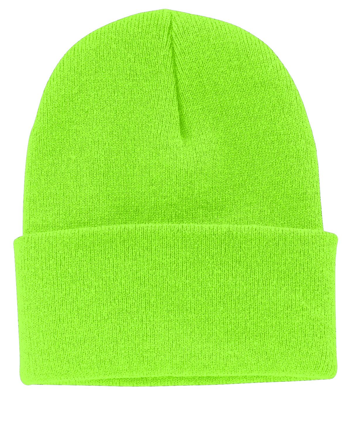 Port Authority Knit Cap - Neon Green