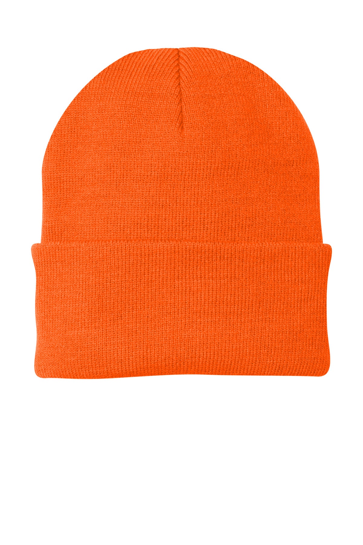 Port Authority Knit Cap - Neon Orange