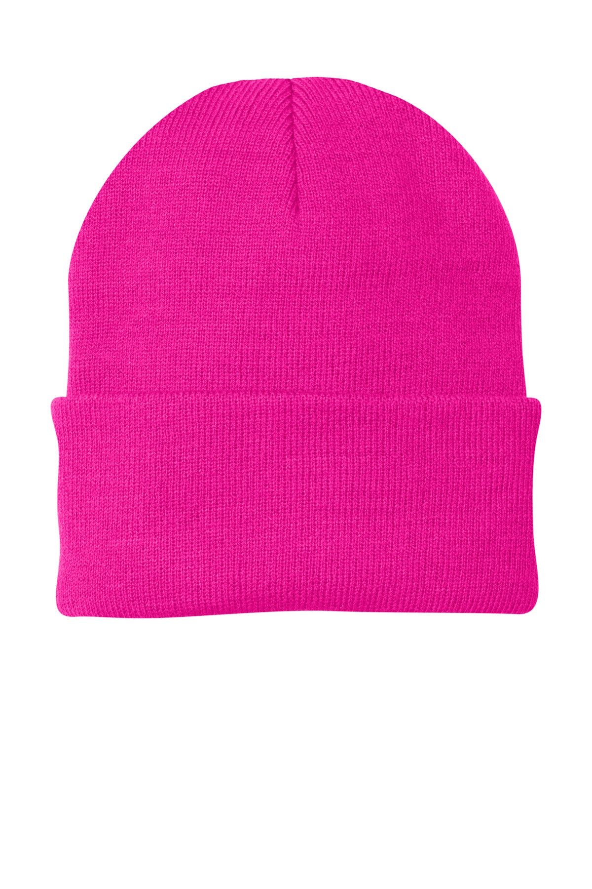 Port Authority Knit Cap - Neon Pink Glo