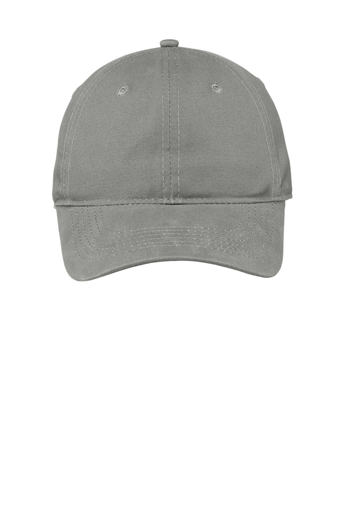 Port Authority Soft Brushed Canvas Cap - Deep Smoke