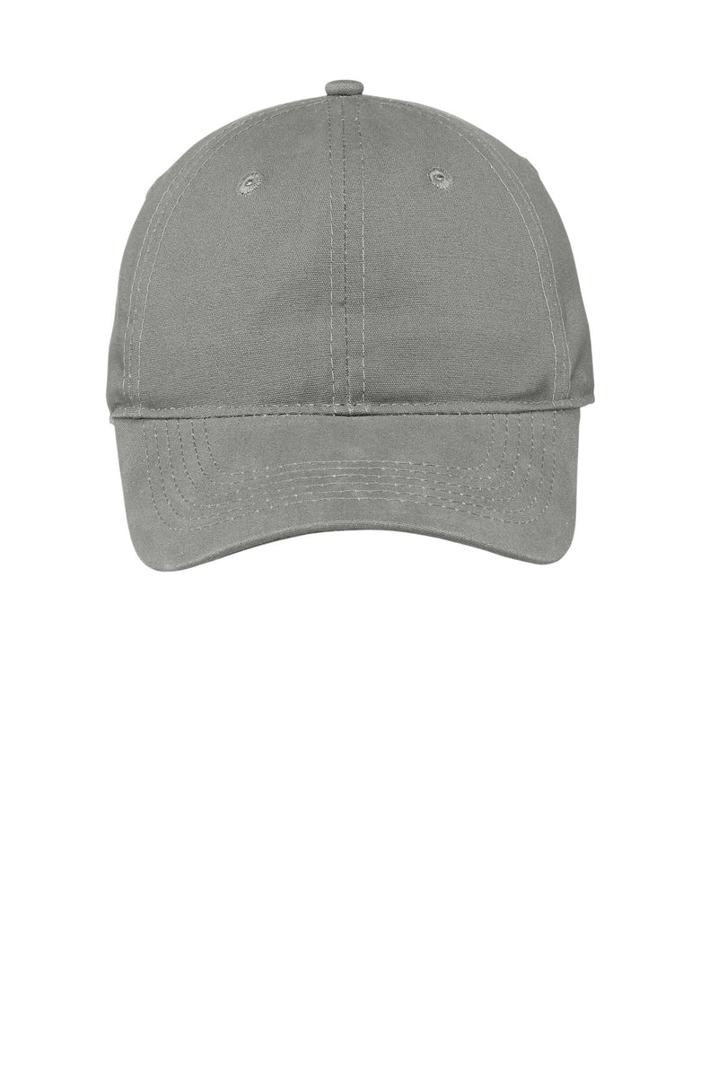 Port Authority Soft Brushed Canvas Cap - Deep Smoke