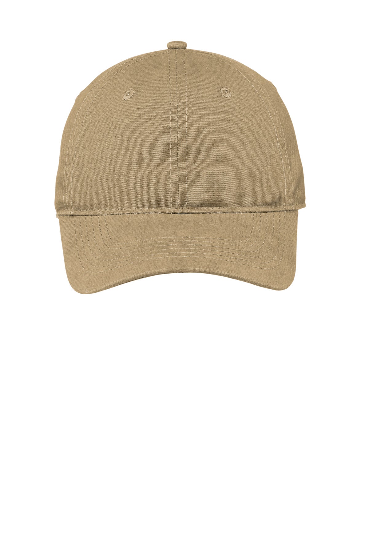 Port Authority Soft Brushed Canvas Cap - Khaki