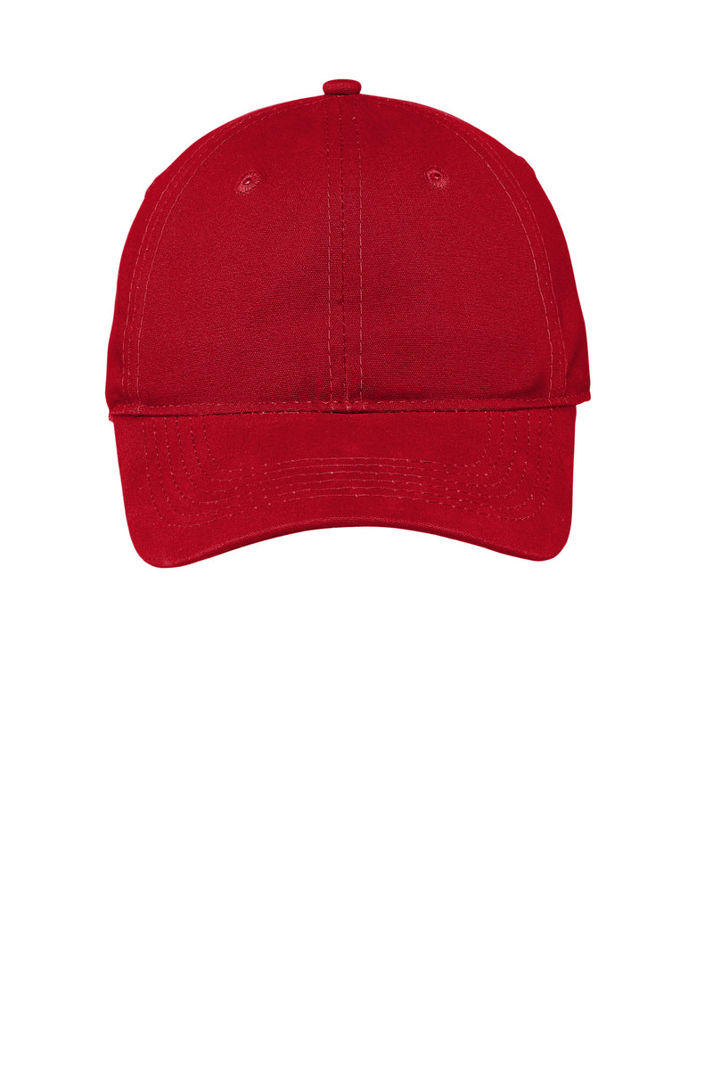 Port Authority Soft Brushed Canvas Cap - Red