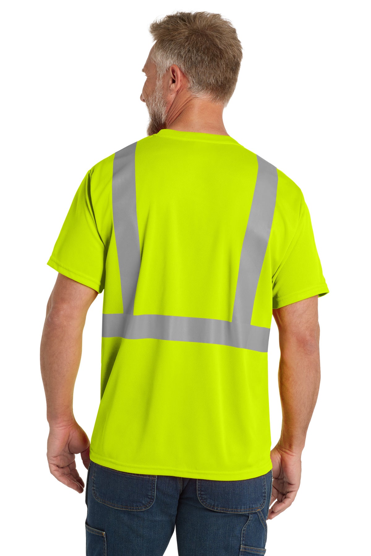 CornerStone  ANSI 107 Class 2 Mesh Tee - Safety Yellow