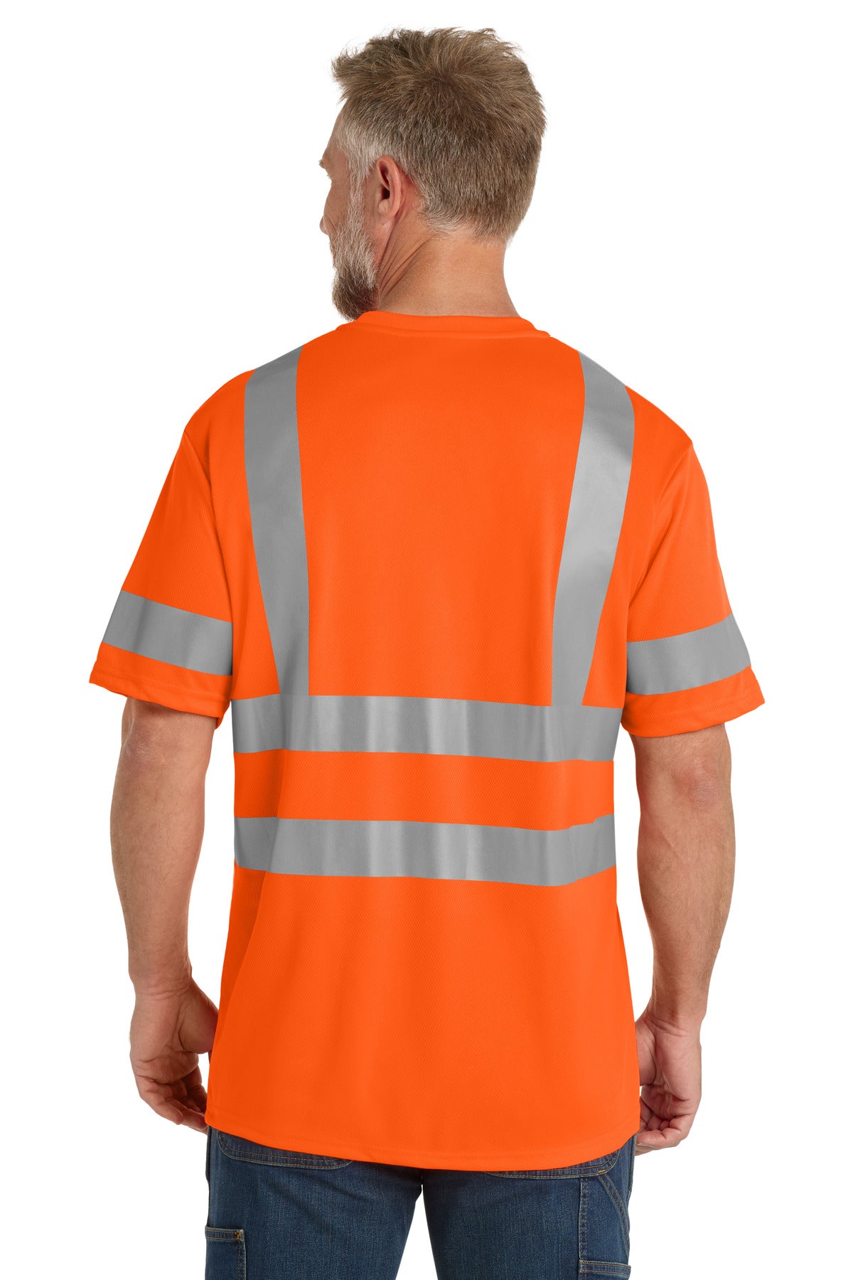 CornerStone  ANSI 107 Class 3 Mesh Tee - Safety Orange