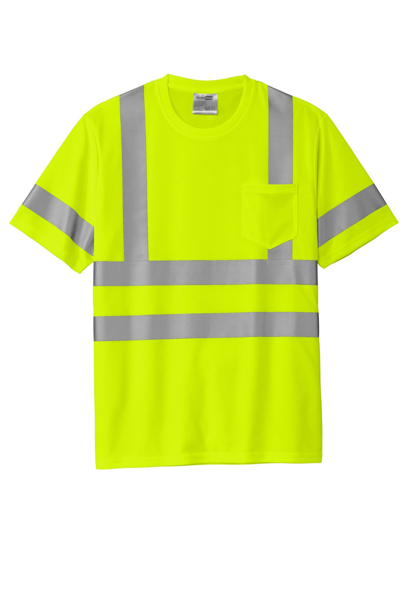 CornerStone  ANSI 107 Class 3 Mesh Tee - Safety Yellow