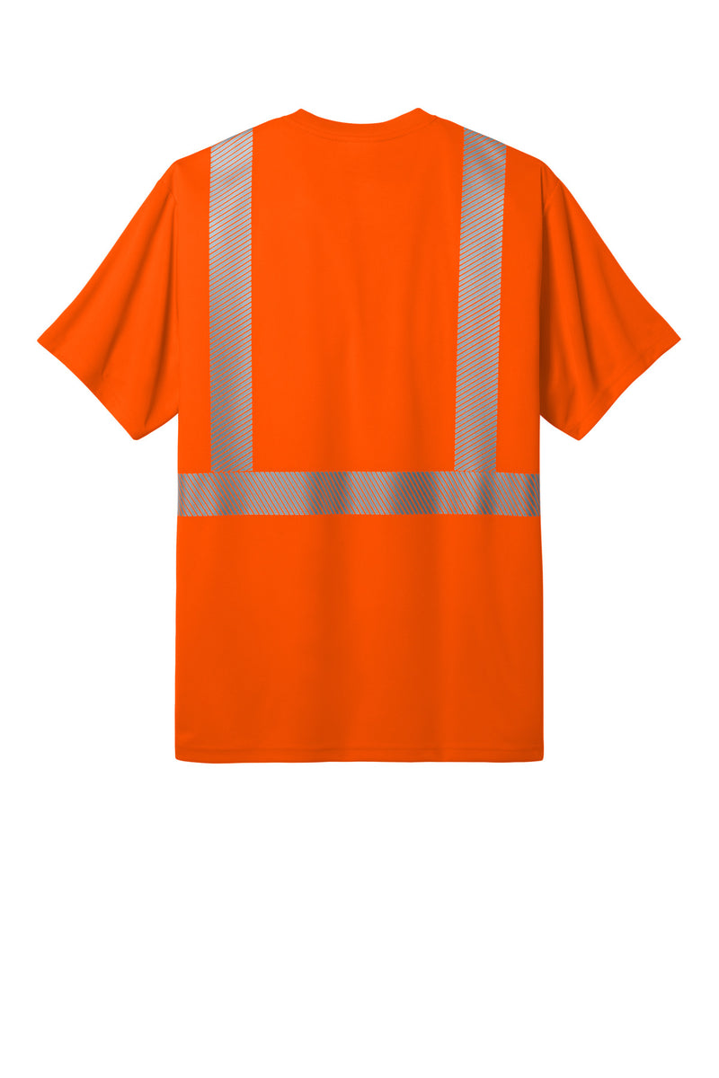 CornerStone ANSI 107 Class 2 Segmented Tape Tee - Safety Yellow
