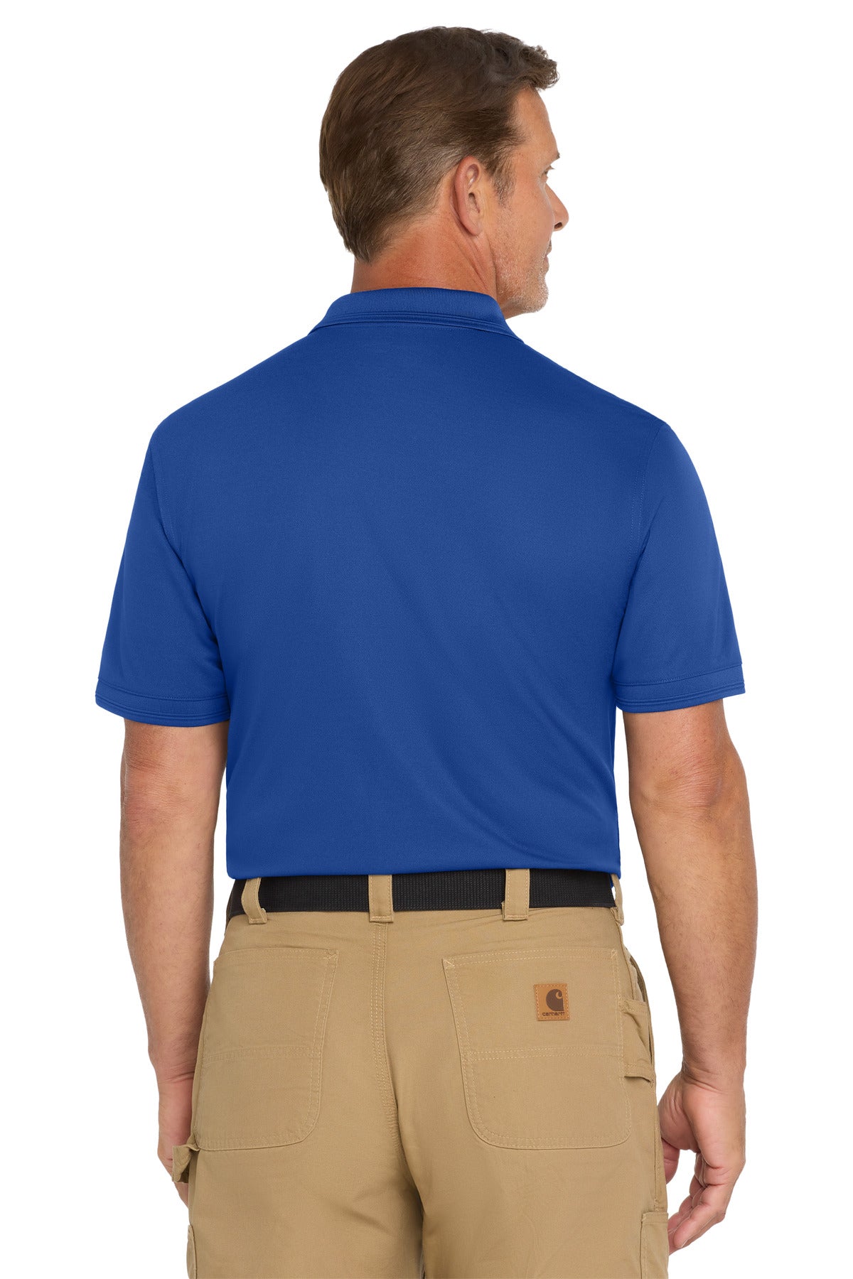 CornerStone  Industrial Snag-Proof Pique Pocket Polo - Royal