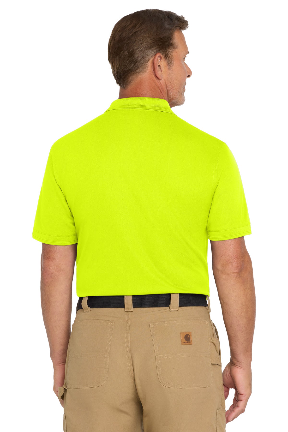 CornerStone  Industrial Snag-Proof Pique Pocket Polo - Safety Yellow