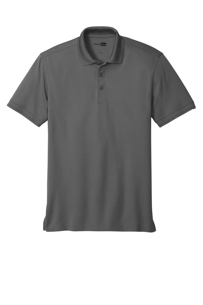 CornerStone  Industrial Snag-Proof Pique Polo - Charcoal