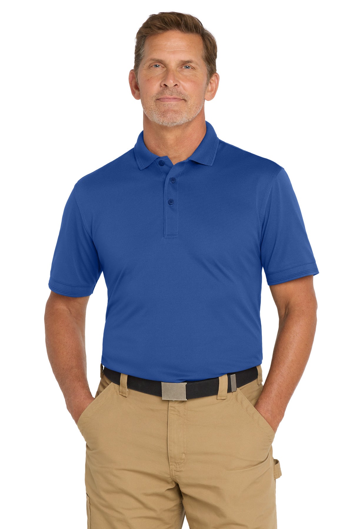 CornerStone  Industrial Snag-Proof Pique Polo - Royal