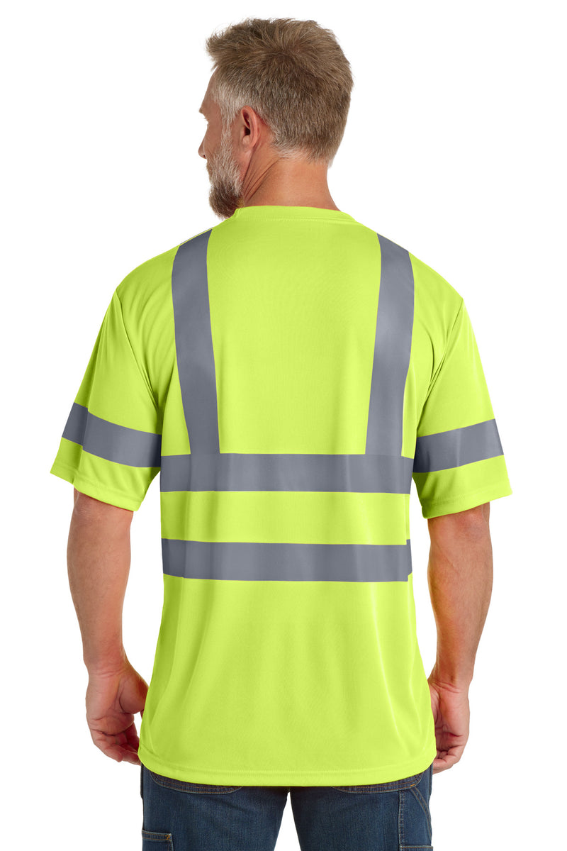 CornerStone - ANSI 107 Class 3 Short Sleeve Snag-Resistant Reflective T-Shirt - Safety Yellow