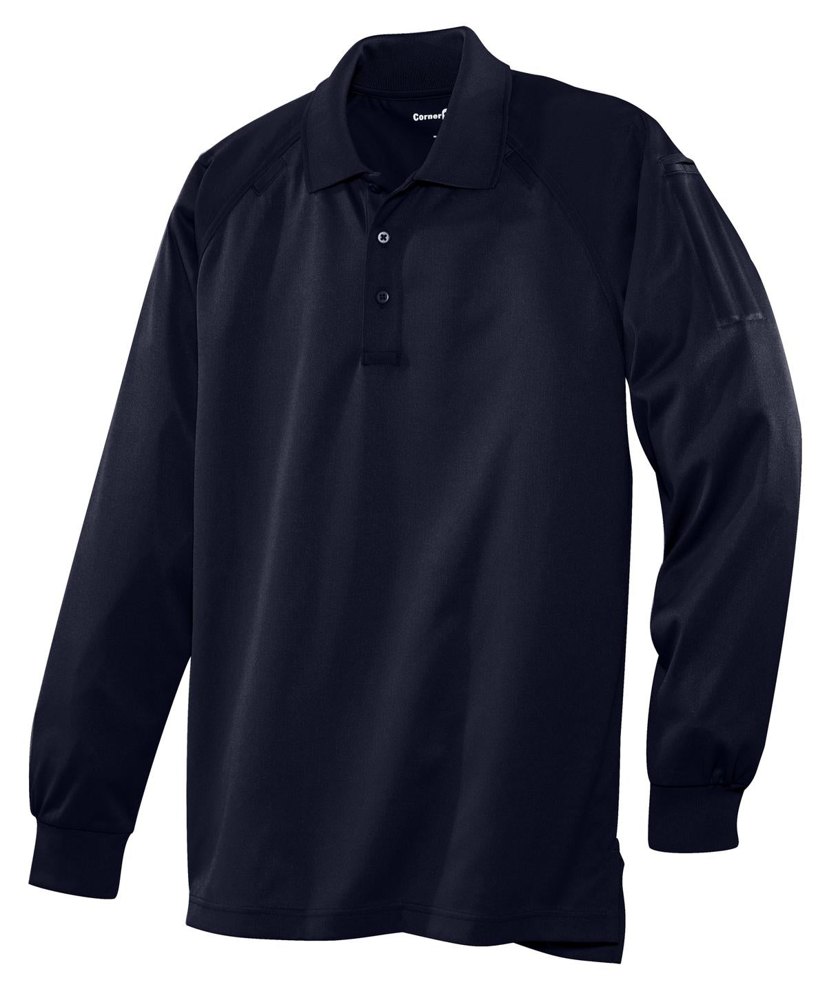 CornerStone - Select Long Sleeve Snag-Proof Tactical Polo - Dark Navy