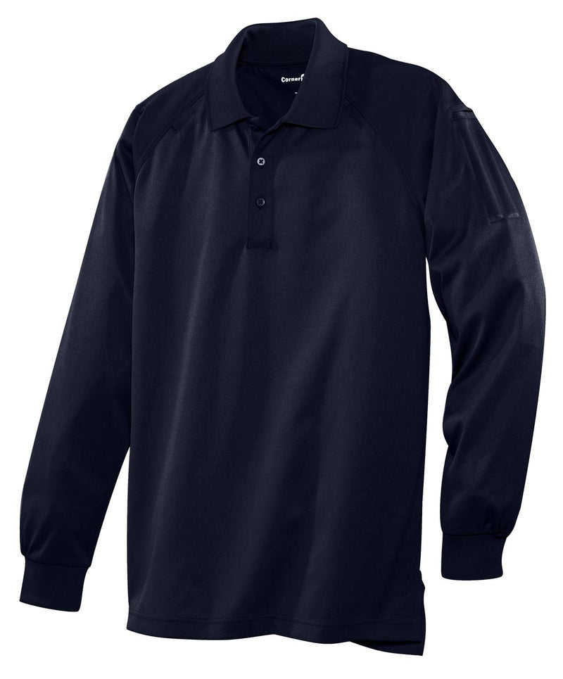 CornerStone - Select Long Sleeve Snag-Proof Tactical Polo - Dark Navy