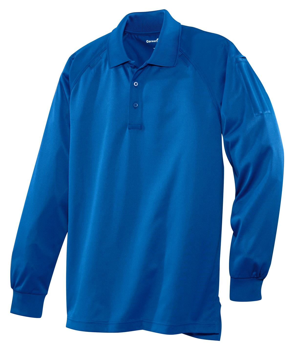 CornerStone - Select Long Sleeve Snag-Proof Tactical Polo - Royal