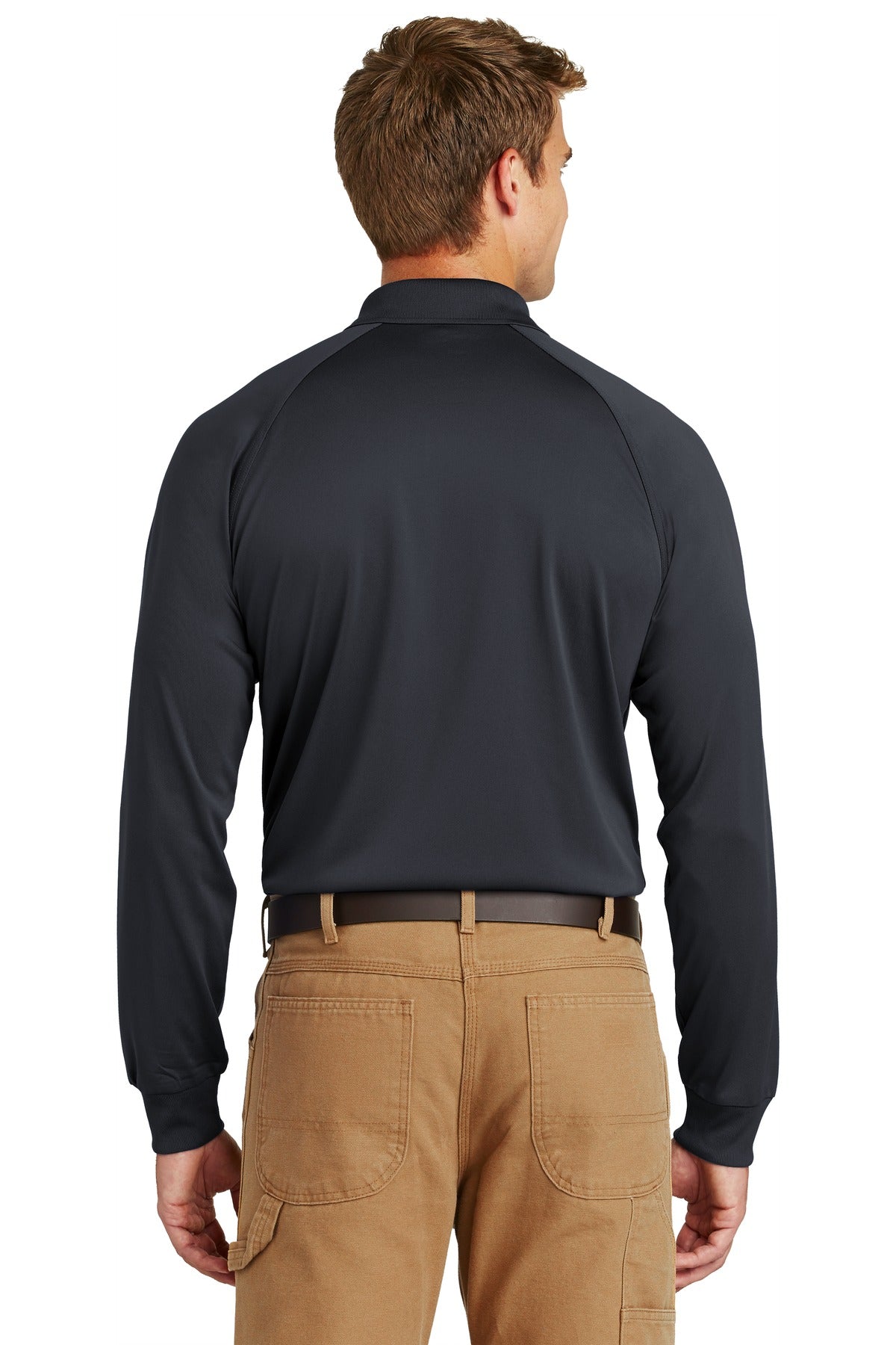 CornerStone - Select Long Sleeve Snag-Proof Tactical Polo - Charcoal