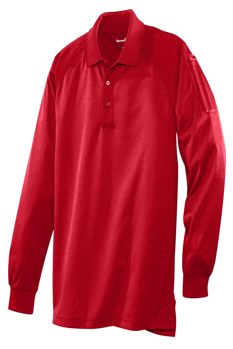 CornerStone - Select Long Sleeve Snag-Proof Tactical Polo - Red