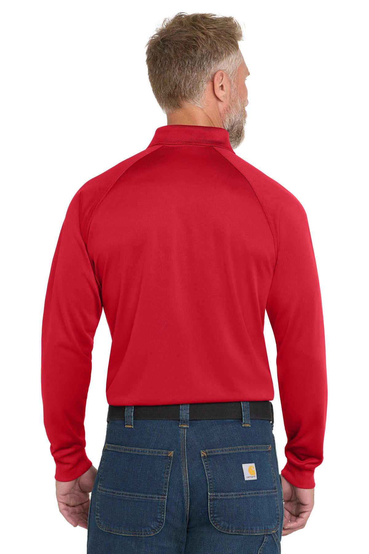 CornerStone - Select Long Sleeve Snag-Proof Tactical Polo - Red