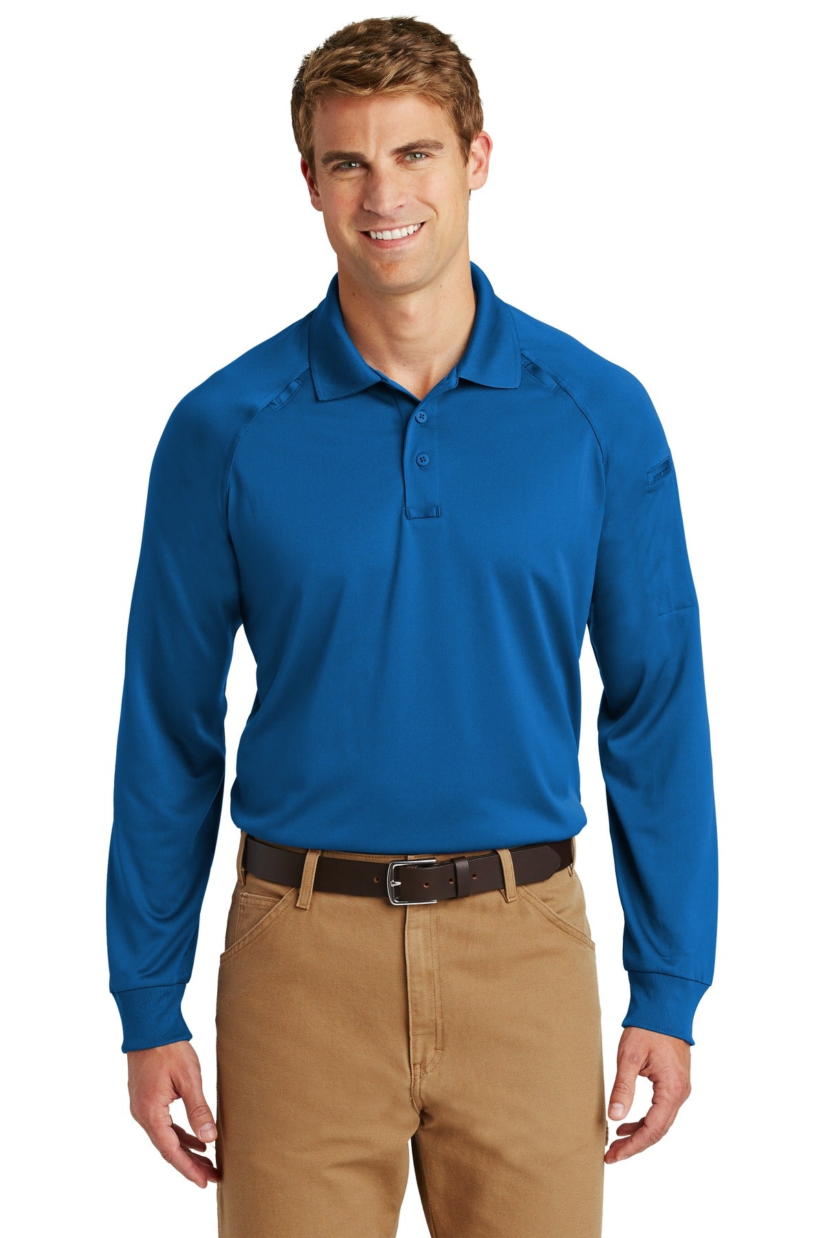 CornerStone - Select Long Sleeve Snag-Proof Tactical Polo - Royal