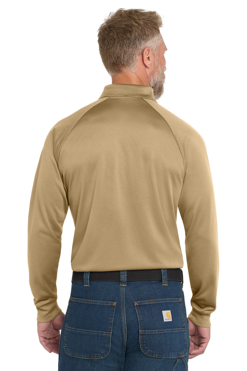 CornerStone - Select Long Sleeve Snag-Proof Tactical Polo - Tan