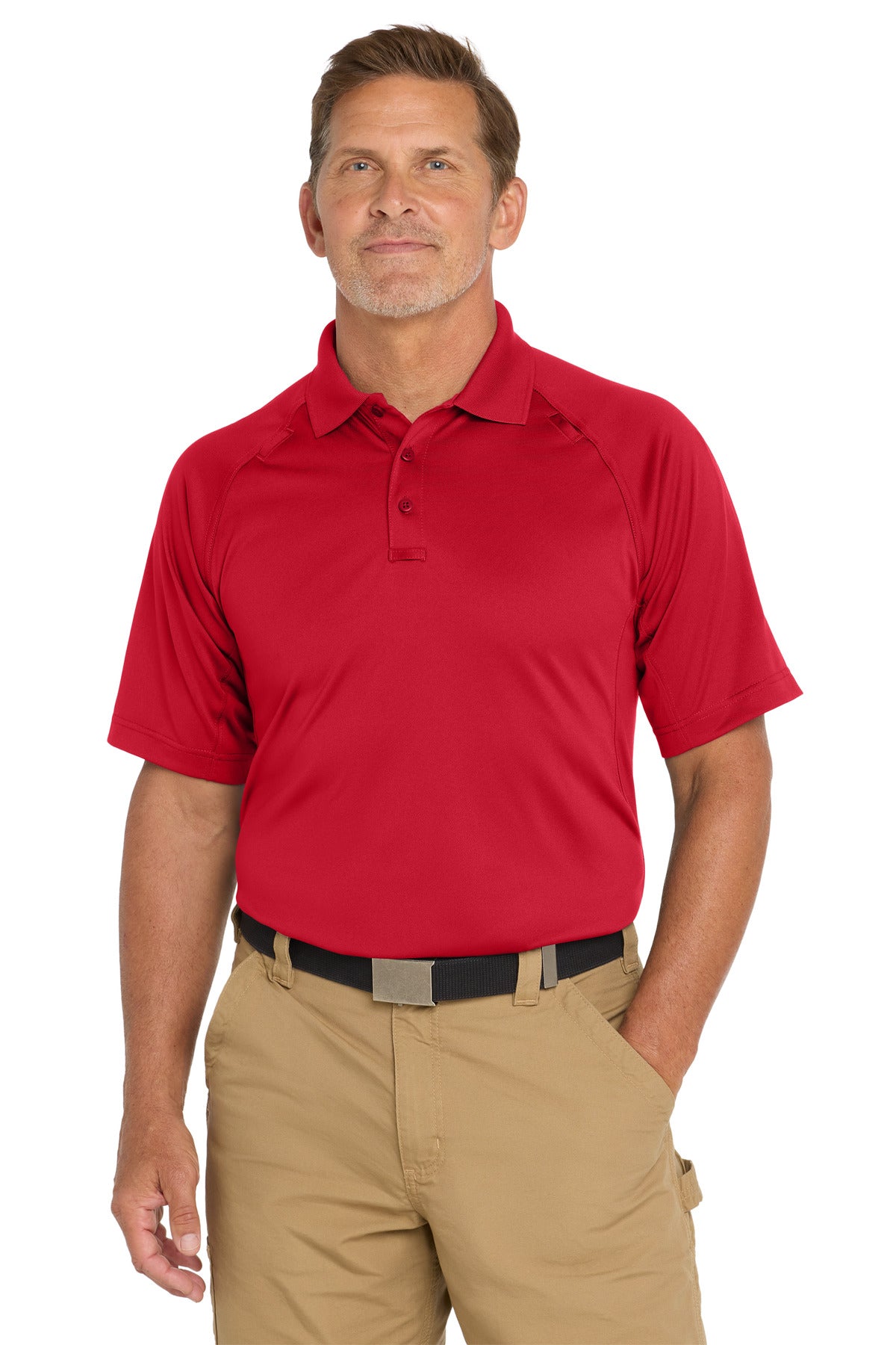 CornerStone - Select Snag-Proof Tactical Polo - Red