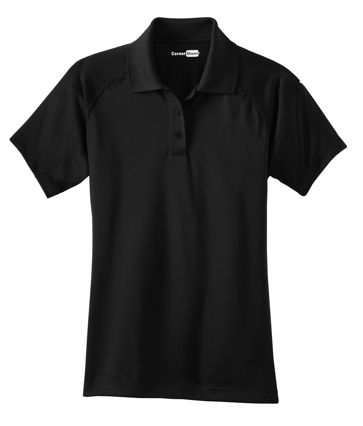 CornerStone Women's Select Snag-Proof Tactical Polo - Black