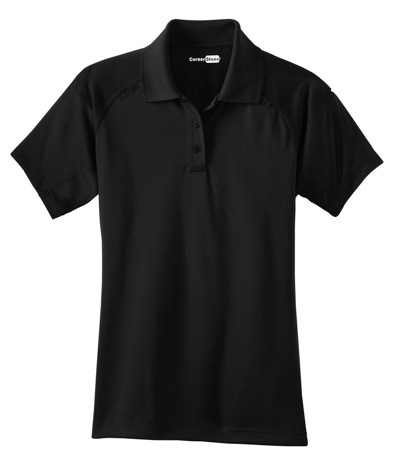 CornerStone Women's Select Snag-Proof Tactical Polo - Black