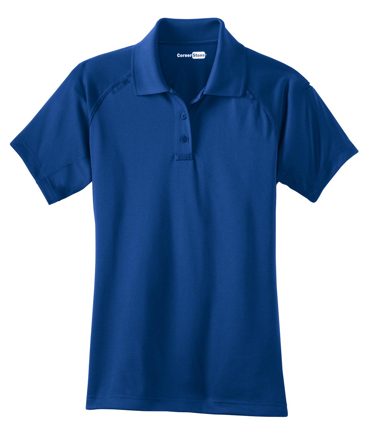 CornerStone Women's Select Snag-Proof Tactical Polo - Royal