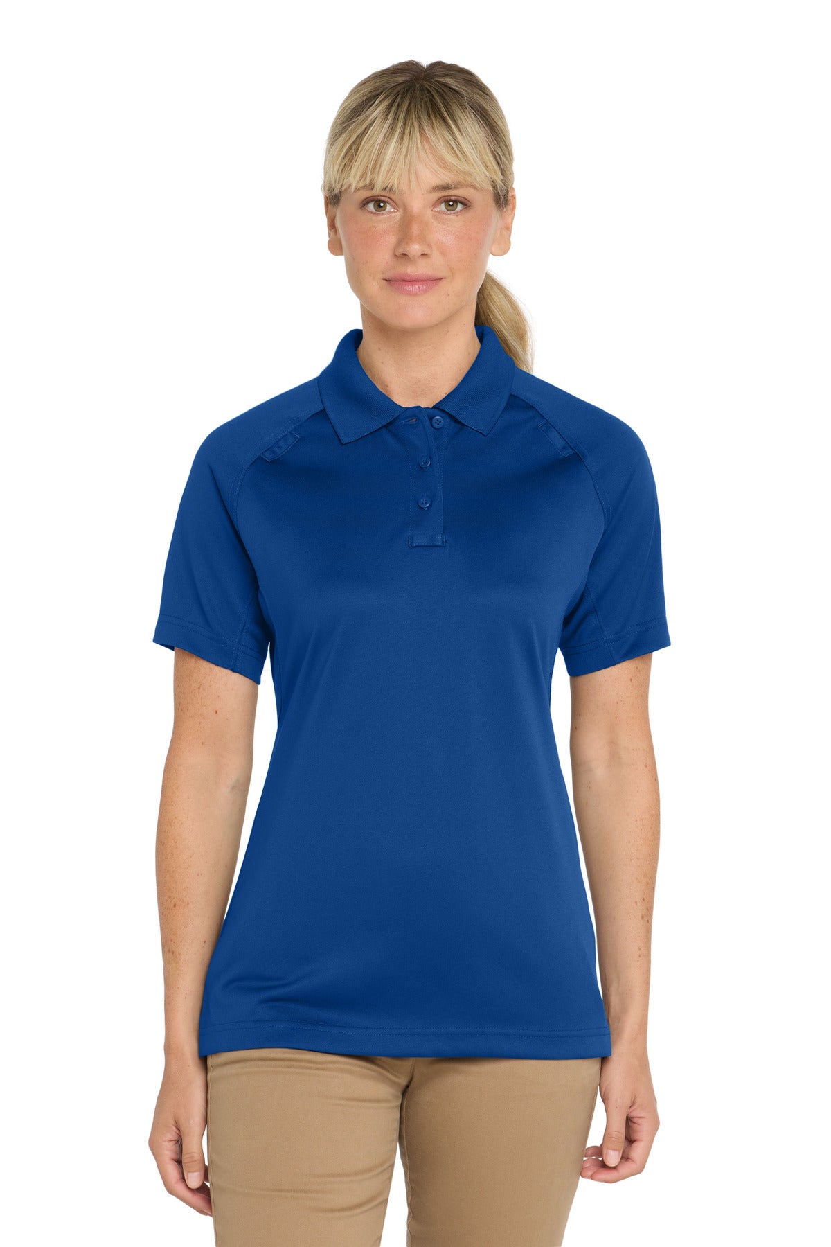 CornerStone Women's Select Snag-Proof Tactical Polo - Royal