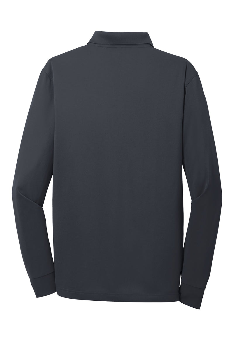 CornerStone Select Snag-Proof Long Sleeve Polo - Charcoal