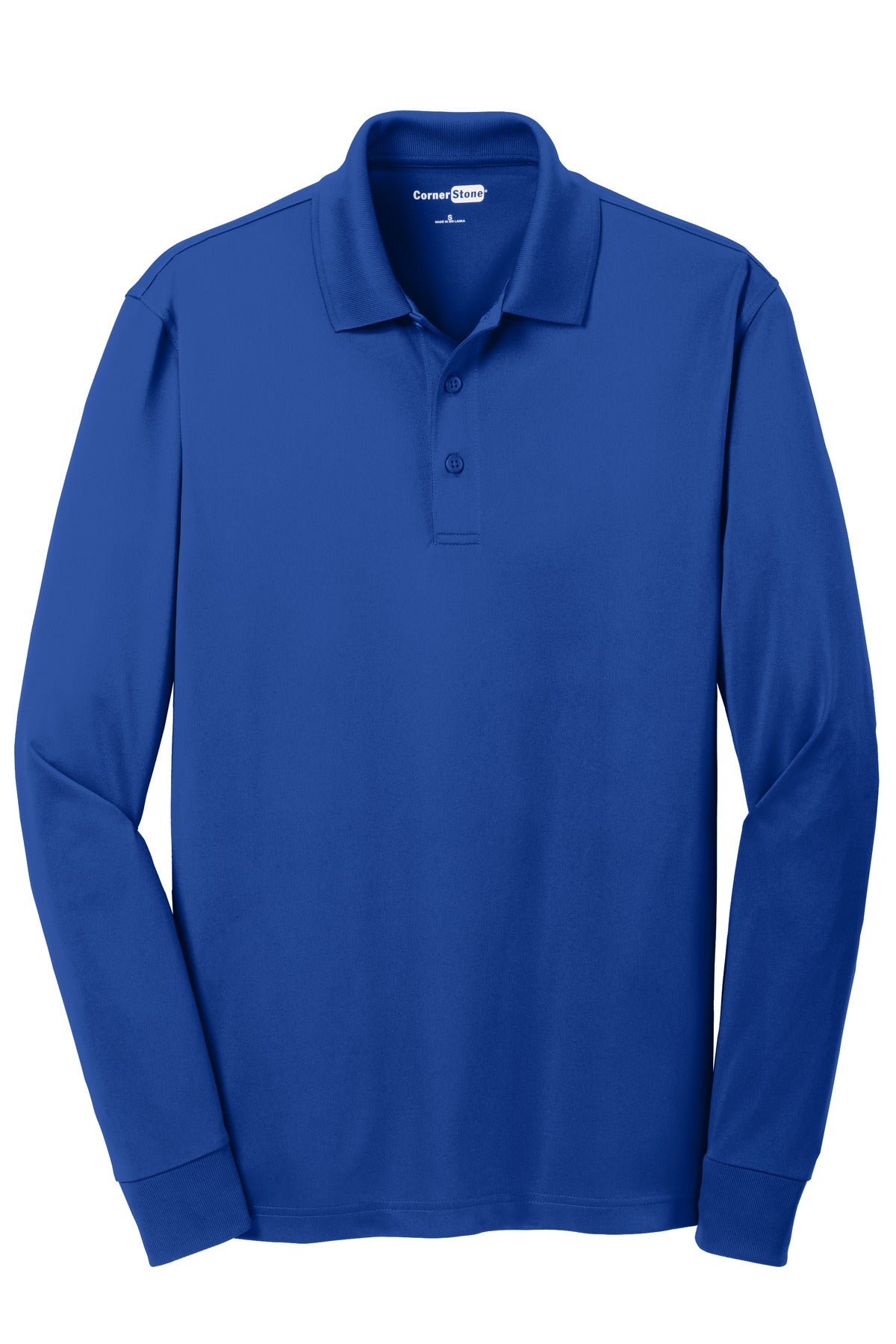 CornerStone Select Snag-Proof Long Sleeve Polo - Royal