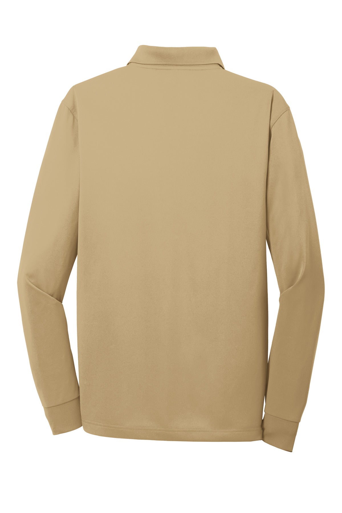 CornerStone Select Snag-Proof Long Sleeve Polo - Tan
