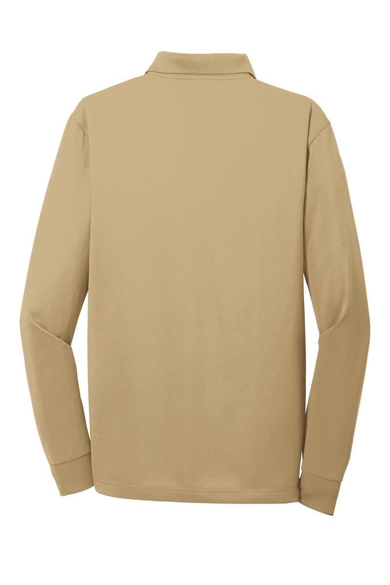CornerStone Select Snag-Proof Long Sleeve Polo - Tan