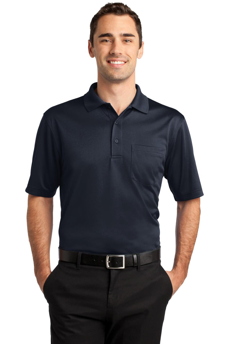 CornerStone Select Snag-Proof Pocket Polo - Dark Navy