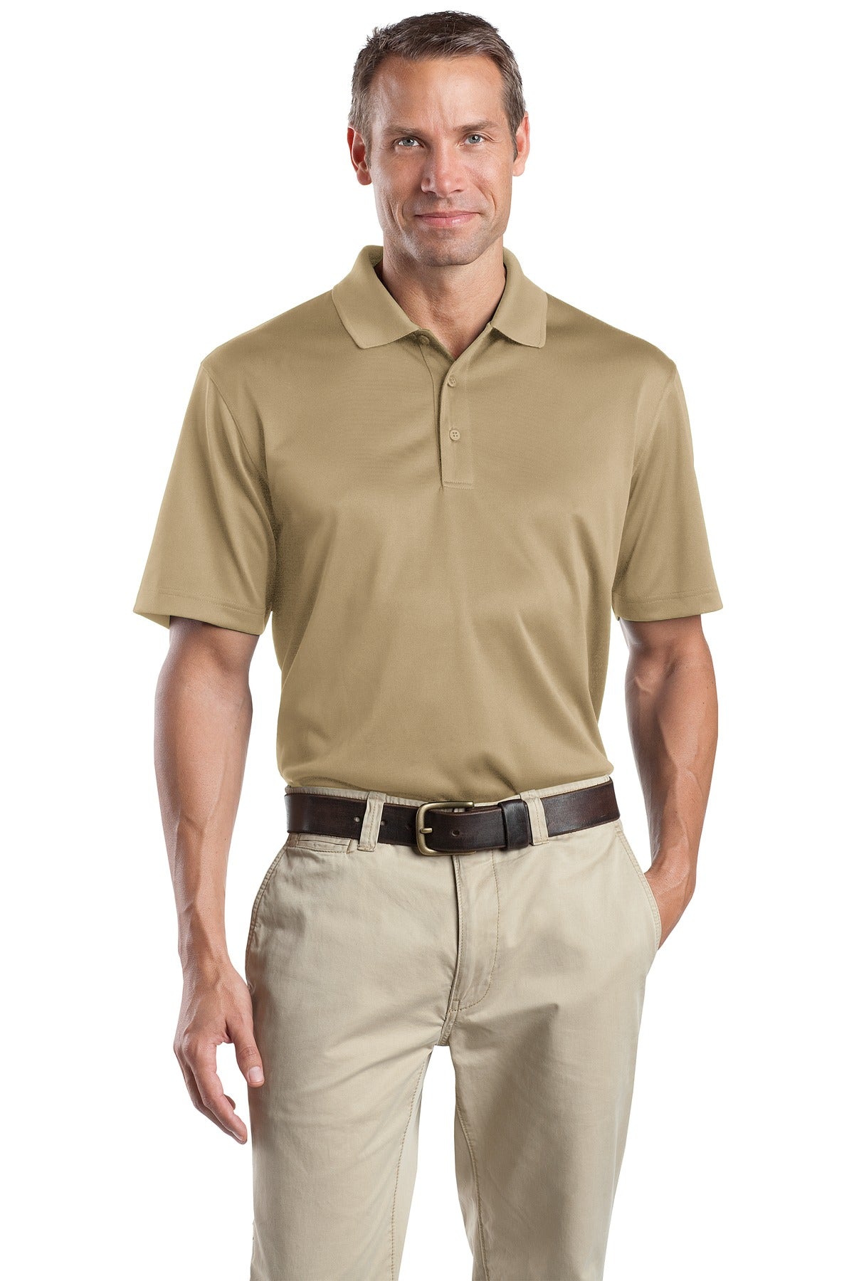 CornerStone - Select Snag-Proof Polo - Tan