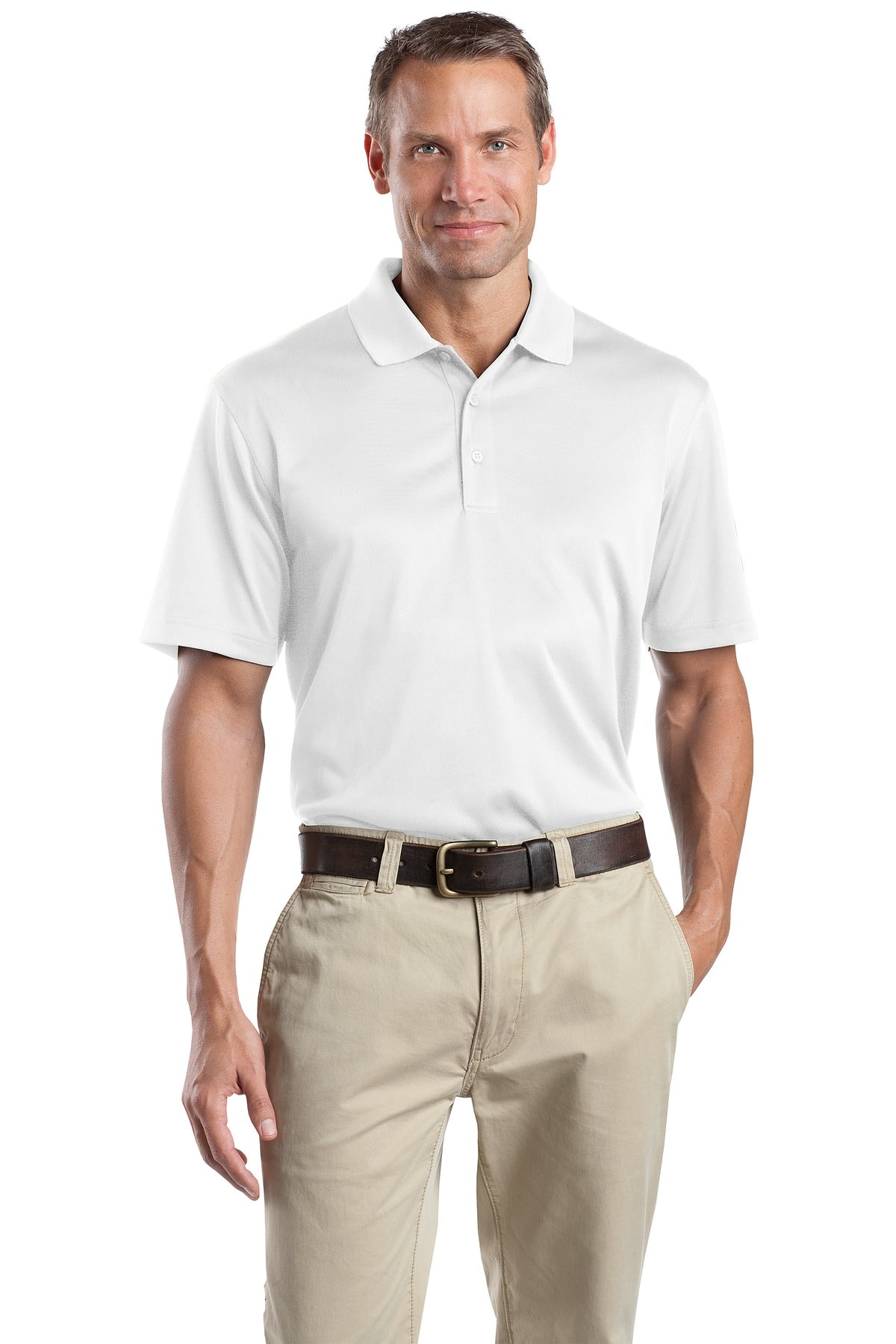 CornerStone - Select Snag-Proof Polo - White