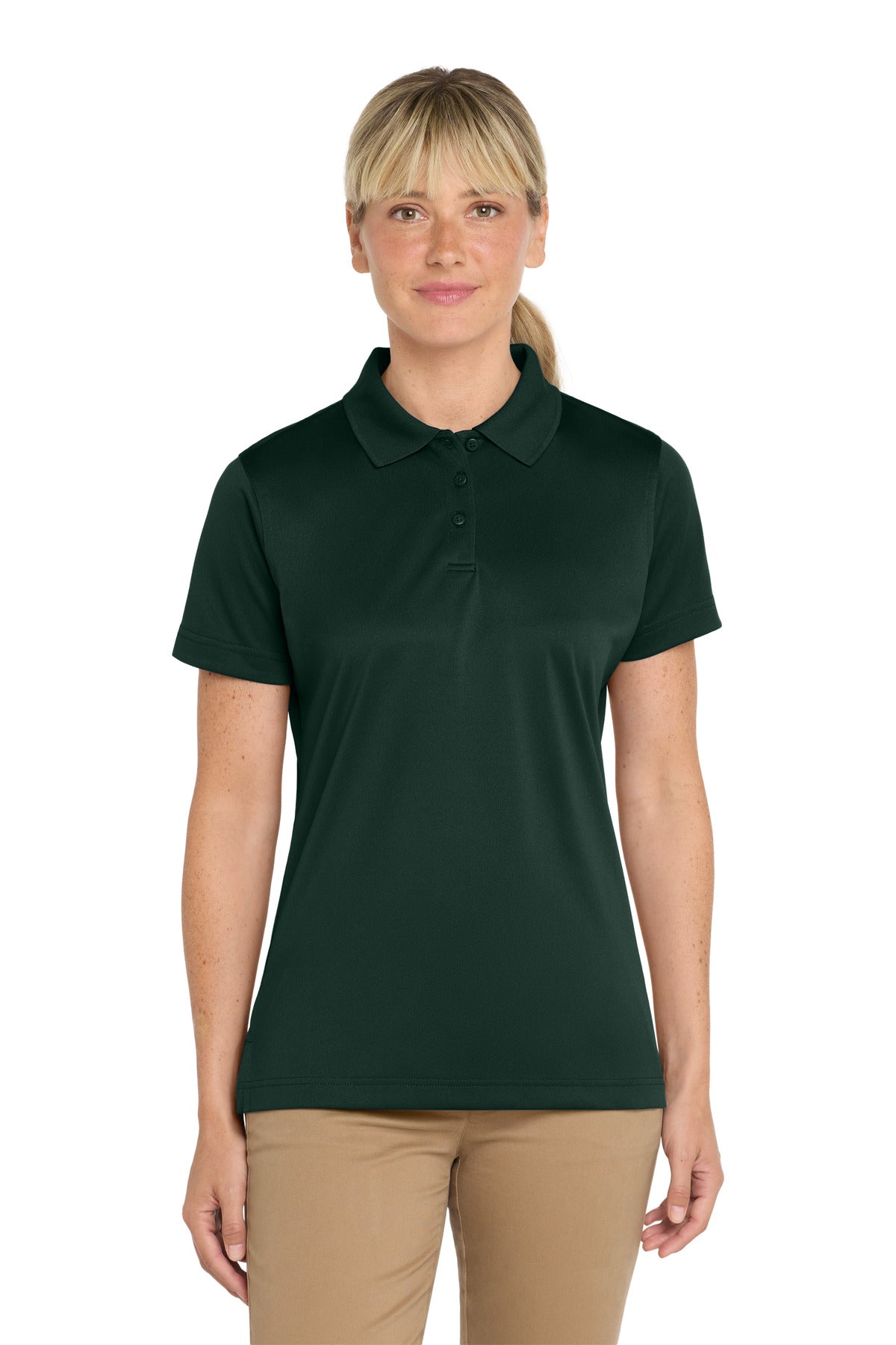 CornerStone Women's Select Snag-Proof Polo - Dark Green