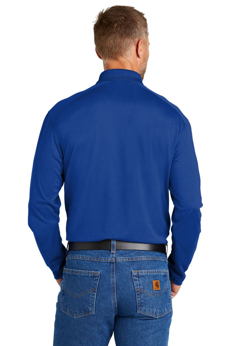 CornerStone Select Lightweight Snag-Proof Long Sleeve Polo - Royal