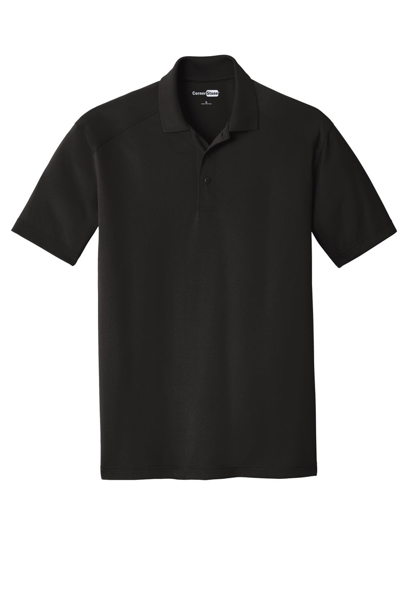 CornerStone Select Lightweight Snag-Proof Polo - Black