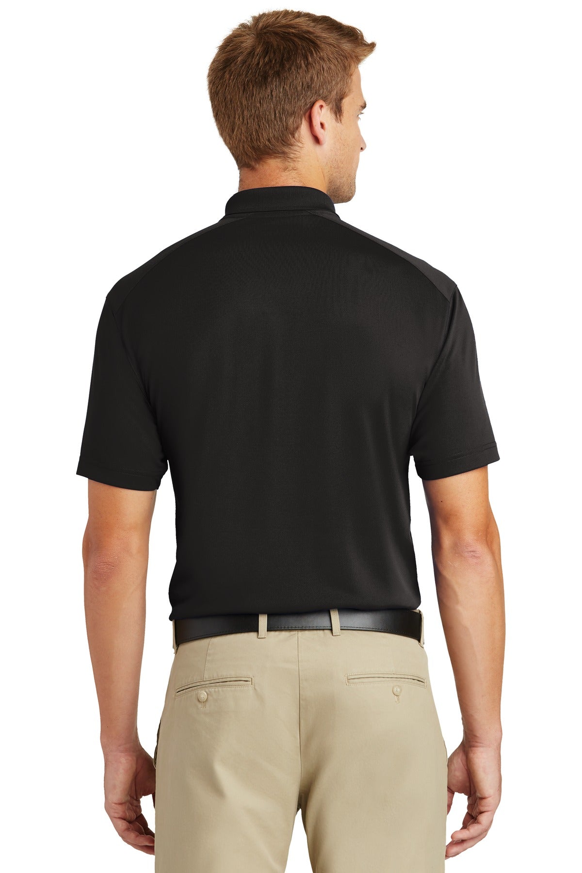 CornerStone Select Lightweight Snag-Proof Polo - Black