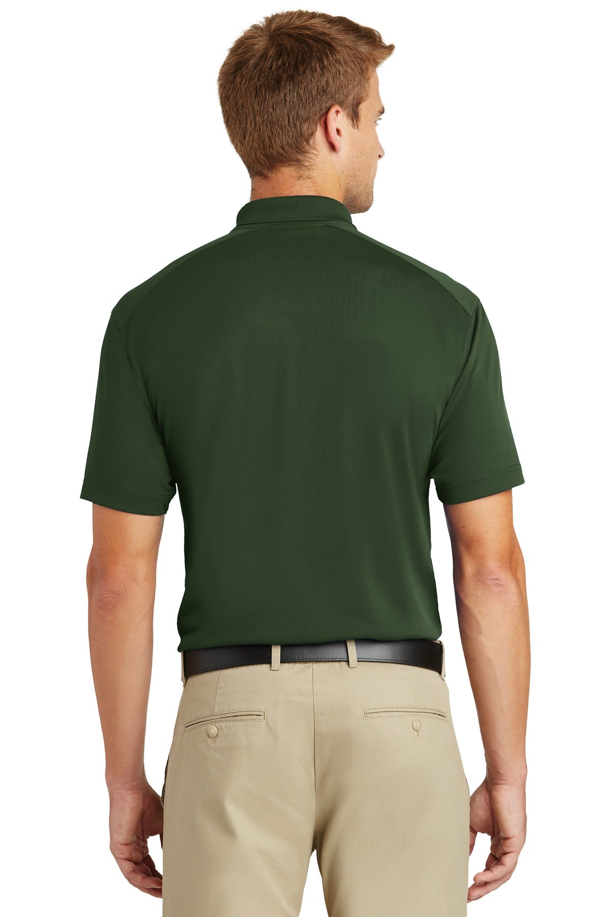 CornerStone Select Lightweight Snag-Proof Polo - Dark Green