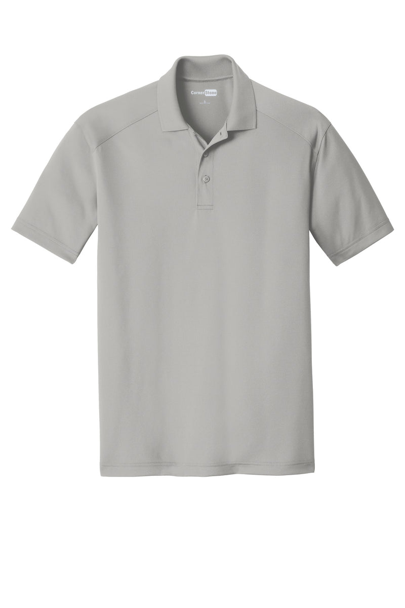 CornerStone Select Lightweight Snag-Proof Polo - Light Grey