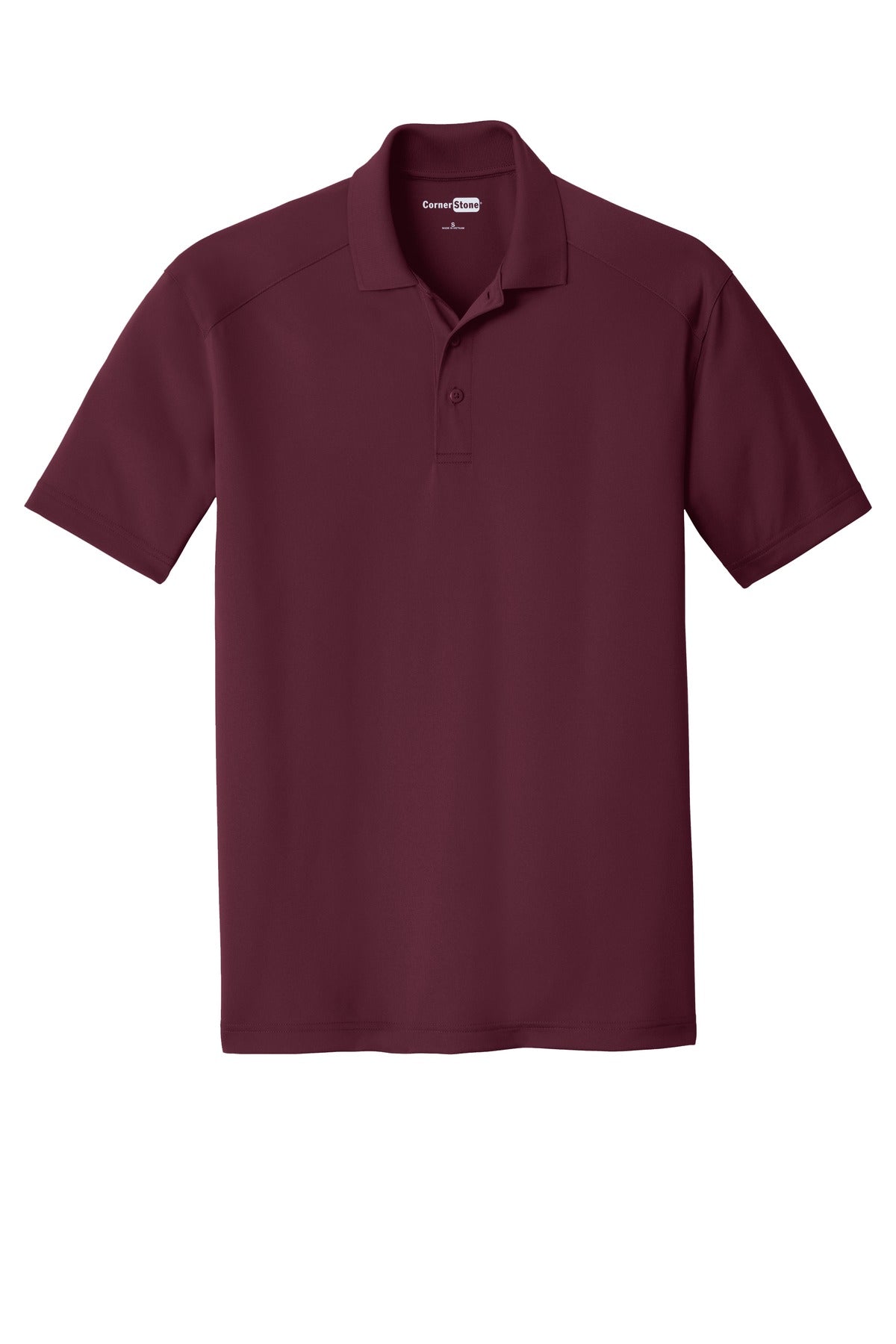 CornerStone Select Lightweight Snag-Proof Polo - Maroon