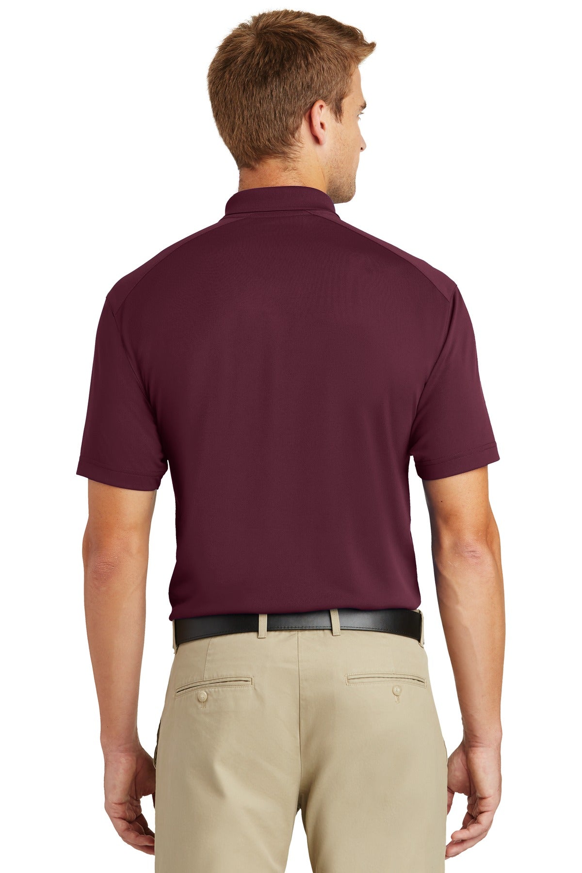 CornerStone Select Lightweight Snag-Proof Polo - Maroon